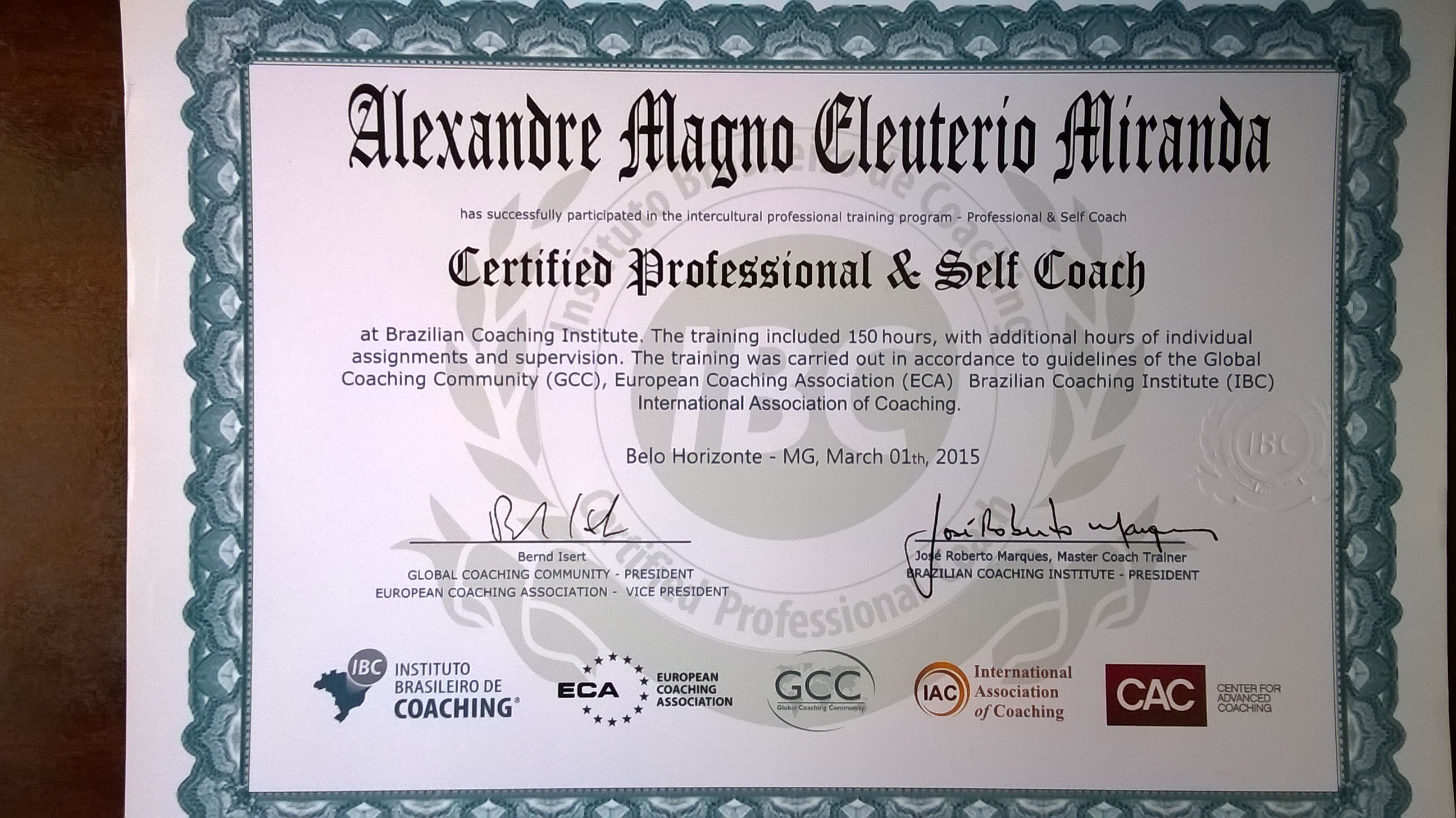 Certified PSC